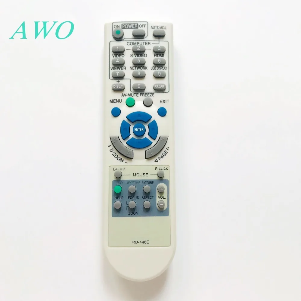 Replacement NEC Projector Remote Control RD 448E for VT375 VT380 VT470 VT480 VT490 VT491 VT495