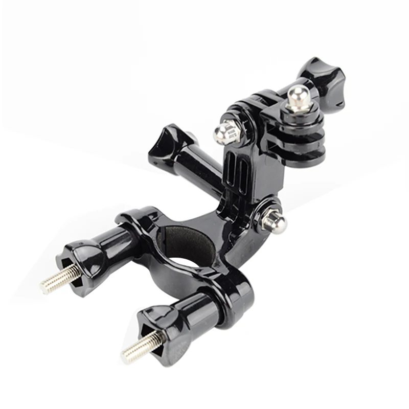 

Bicycle Handle Bracket Mount for GoPro 8 Waterproof Case Action Camera Cycling Connect Adapter Bike Holder w/ Screw for Insta360
