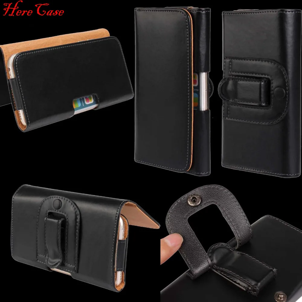 HereCase Belt Clip Loop Hip Waist Holder Case Cover PU