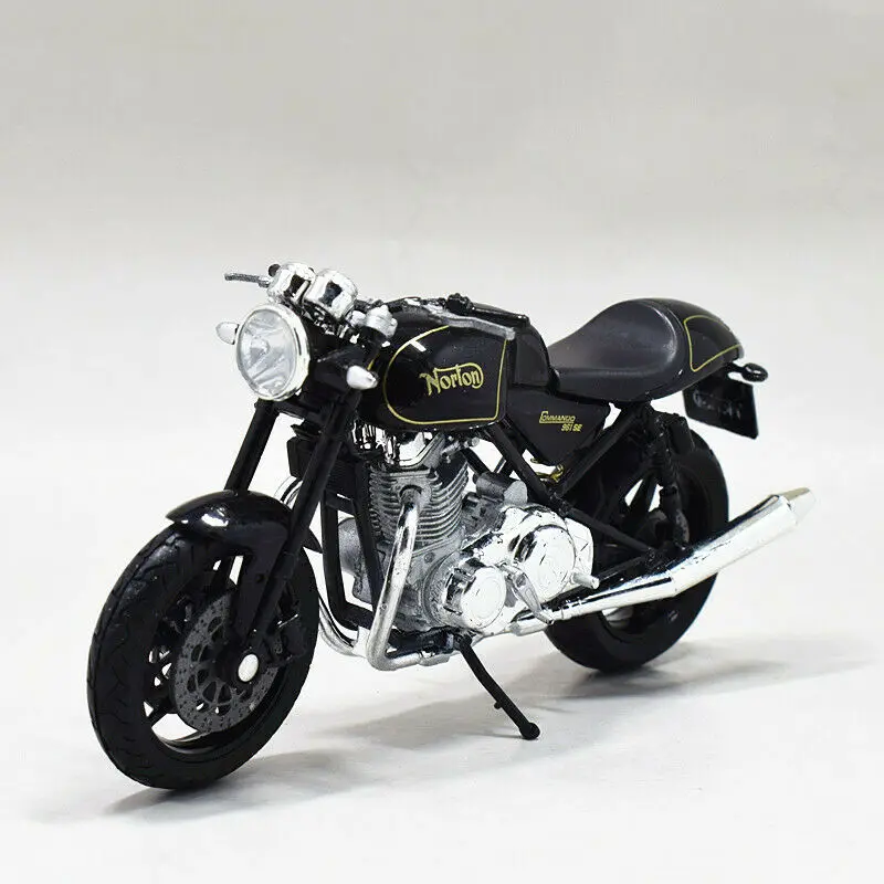 Welly 1:18 Norton Commando 961 SE спортивный мотоцикл велосипед модель игрушки в коробке