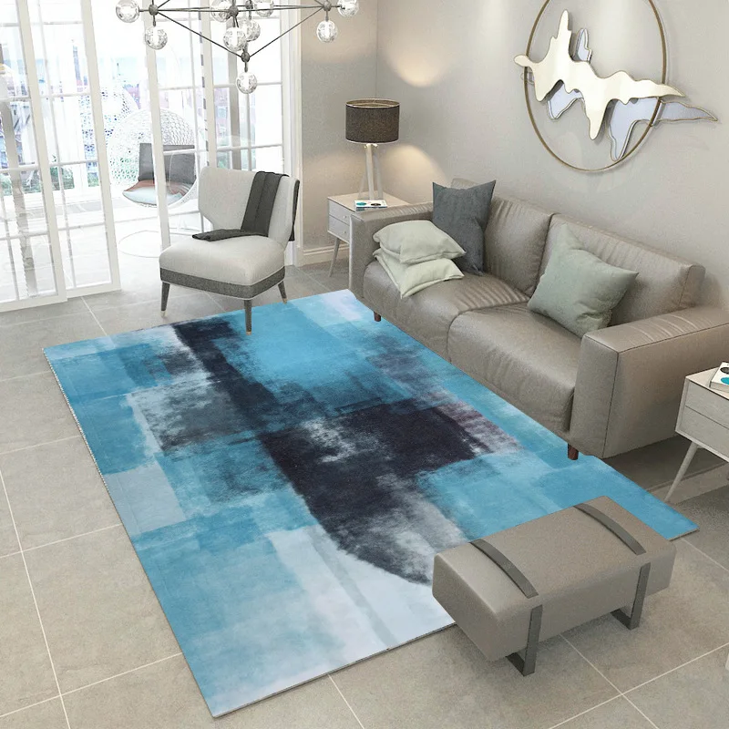 

New Era Living Room Art Abstract Ink Area Carpet Cloakroom Carpet