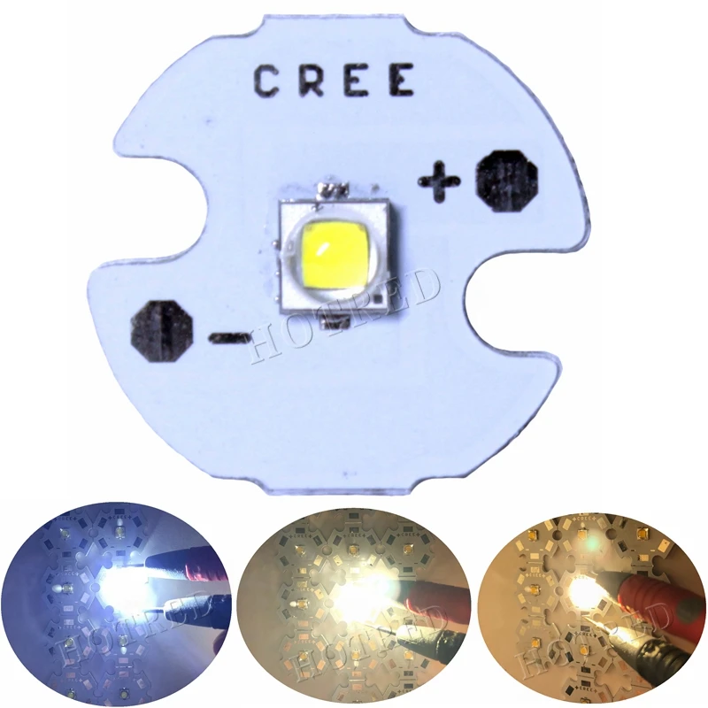 Светодиодный диодный излучатель Cree XPG2 10 светодиодов 1 5 Вт холодный белый 6000 6500K с