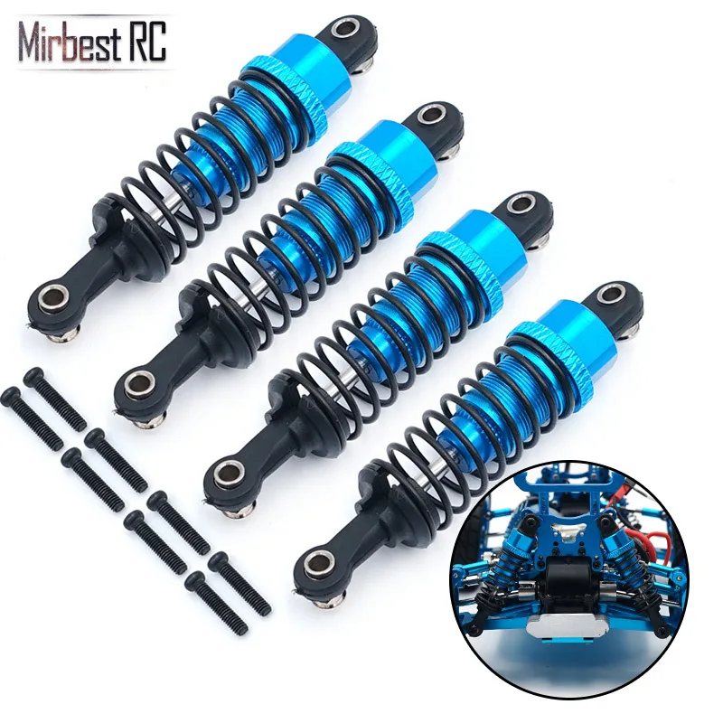 

4-Pack 1/18 WLtoys A959 Upgrade Parts Aluminum Shock Absorber For A949 A969 A979 K929 Replace A949-55 RC Car