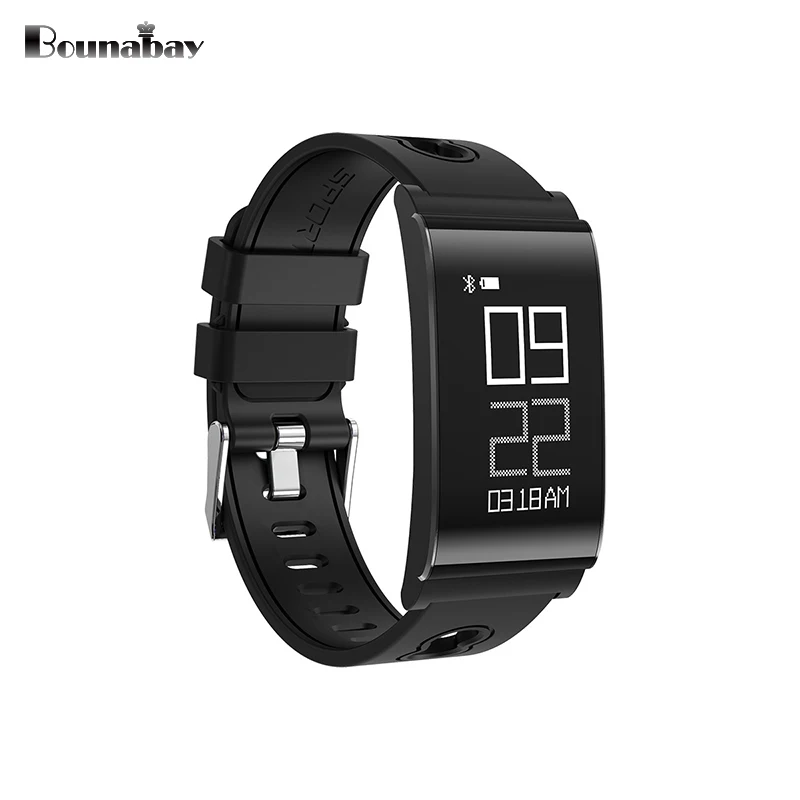 Bounabay Bluetooth умный человек смотреть многоязычные Часы Для мужчин ультратонкие часы