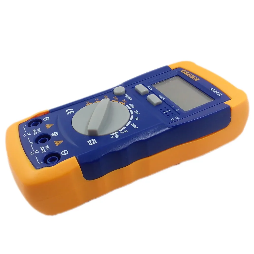 Beste Multimeter A6243L 3 1 2 Condensator Meter Spoel LC Meter 2nF 200uF   2 mh 20 H compatibel tester