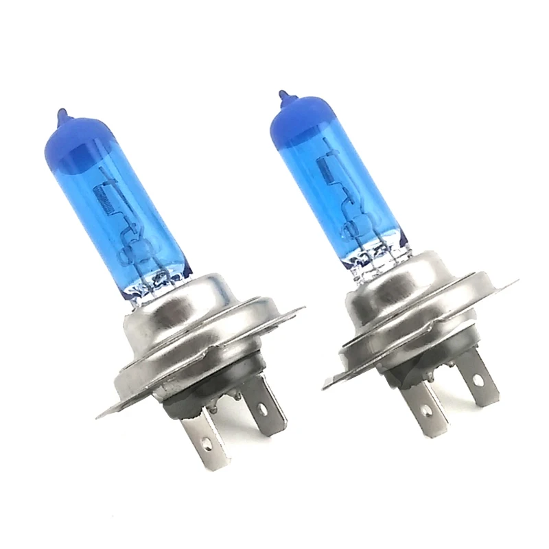 

2Pcs H7 12V 100W 5600K Car Halogen headlamps bulbs bright super White hernia light bulb Ultra 2000LM car accessories