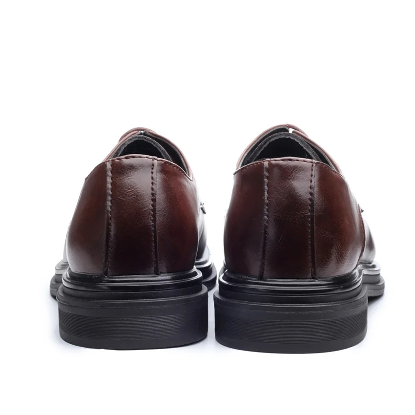 DESAI Shoes Men Korean Fashion Pointy Casual Men's Shoes Spring Summer Autumn Winter Leather Shoes Business Flats