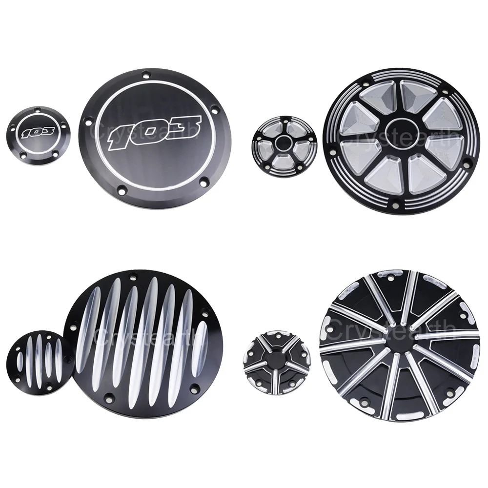 

Motorcycle Engine Derby Cover Timing Timer Cover For Harley Touring Road Glide Street Electra Glide CVO 2007-2015, Dyna Softail