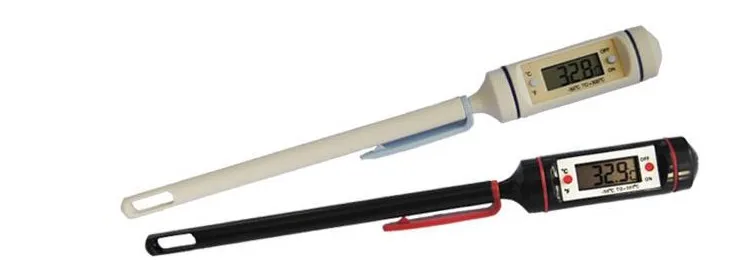 

Hot BBQ food baking oven high temperature Fahrenheit probe pen electronic thermometer