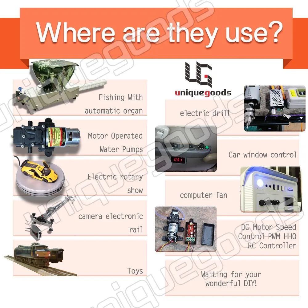 Shipping From USA 12-40V DC Motor Speed Controller Reversible PWM Control Forward Reverse Switch