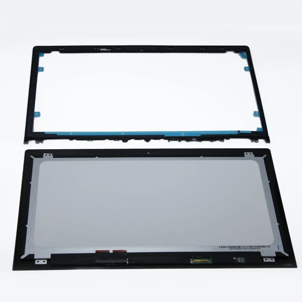 Cheap 5D10J34211 For LENOVO EDGE 2-1580 2-15 TOUCH 15.6\ LCD LED SCREEN DIGITIZER With FRAME
