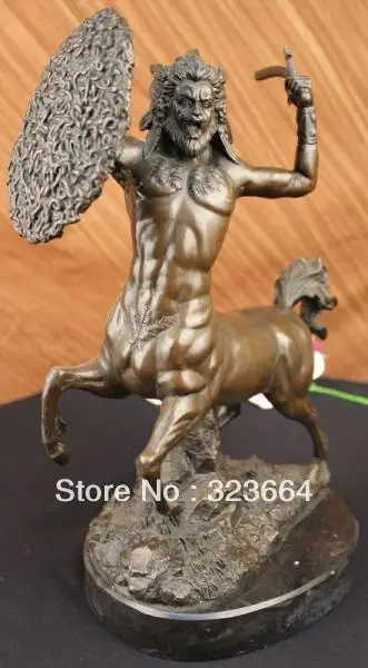 

Powerful Centaur Greek Mythology Bronze statue Sculpture Lost Wax Hot Cast Decor