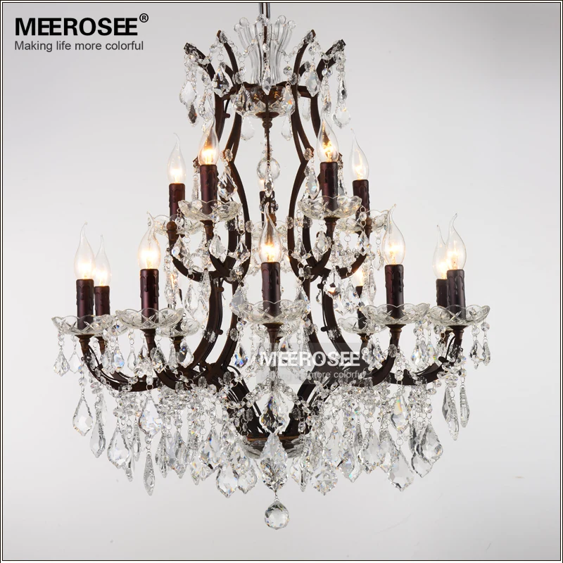 

Vintage-style crystal Loft Pendant Light Retro Rust Red Pendant Ligt Fitting Suspension Drop Light for Home Decoration JD001
