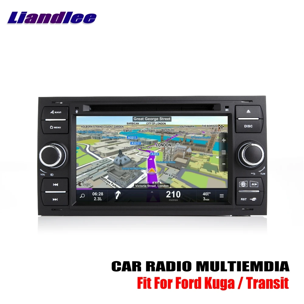Perfect Liandlee For Ford Kuga / Transit 2006~2013 Android Car Radio CD DVD Player GPS Navi Navigation Maps Camera OBD TV Screen Media 1