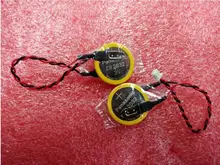 10PCS/LOT New Original For Panasonic CR2032 3V Li-ion Button Cell Batteries With Plug For Lenovo IBM Computer Motherboard