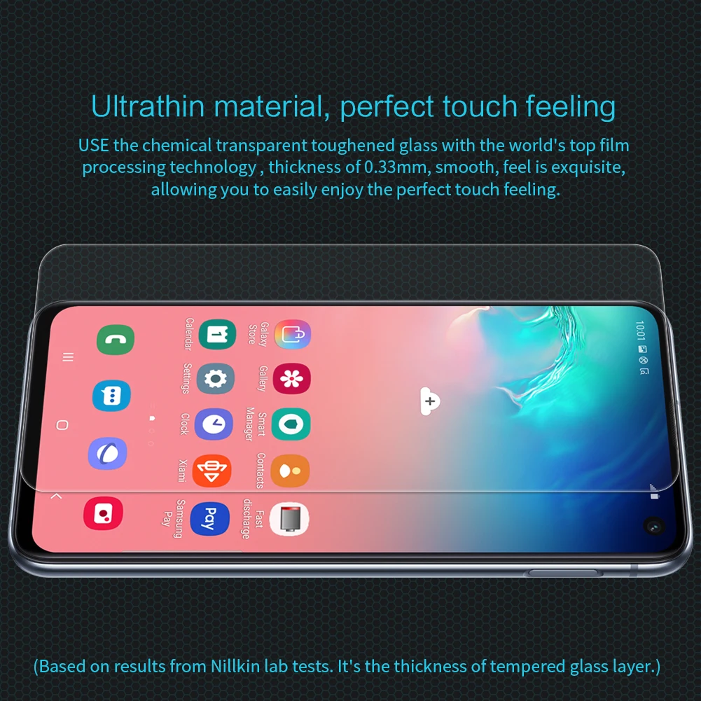 Закаленное стекло для samsung Galaxy S10E S10 E Nillkin 0,33 мм Amazing H Защитная пленка для samsung Galaxy S10E стекло