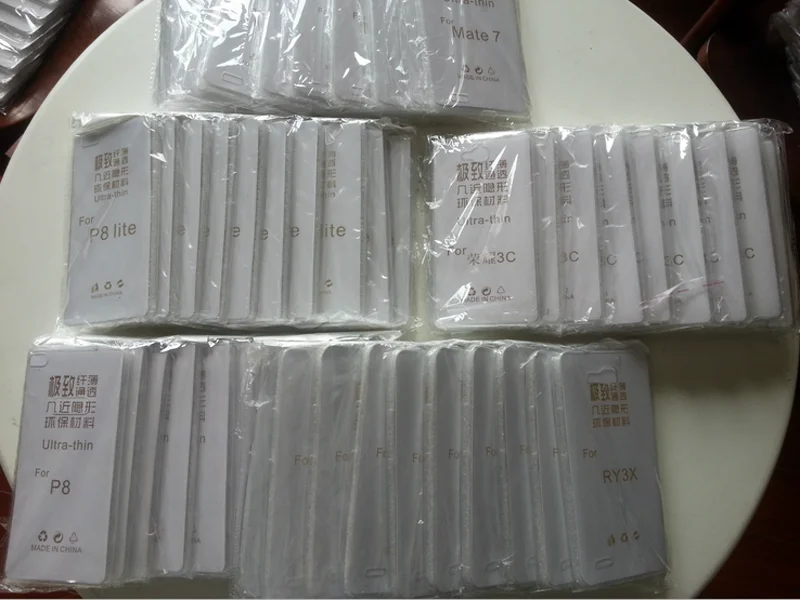 10 шт. тонкий прозрачный мягкий чехол из ТПУ для Huawei Honor Play 3C 4 4C 4X 5 5A 5C 5X 6 7 6X Plus 7i 8 P7 P8