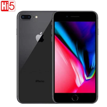 

Unlocked Apple Iphone 8 plus mobile phone 64G/256G ROM 12.0 MP Fingerprint iOS 11 4G LTE smartphone 1080P 4.7 inch screen