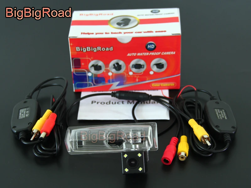BigBigRoad Car Rear View Camera For Mitsubishi Colt Plus Grandis Pajero Sport  Pajero Dark 2008 -2010 2011 2012 2013 2015 (6)
