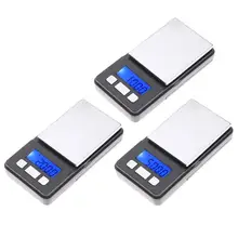 0,01 г Электронные карманные весы точные портативные весы карманные цифровые весы для ювелирных изделий весы из нержавеющей стали 100 г/200 г/500 г
