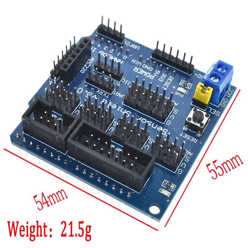 V5.0 Датчик Щит Плата расширения для arduino электронные строительные блоки робот аксессуары Датчик Щит V5 Плата расширения