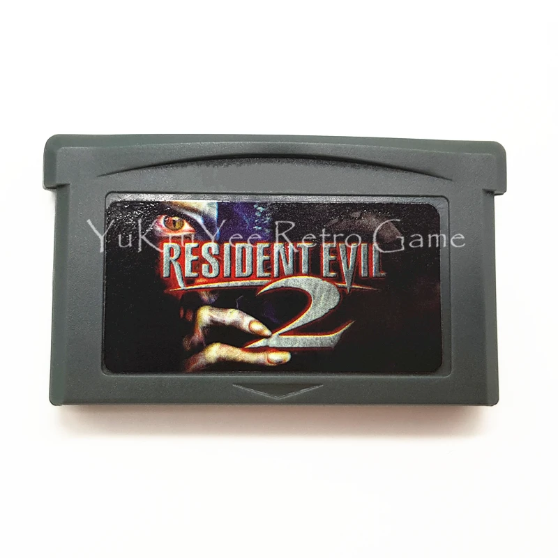 

Resident Evil 2 Video Game Memory Cartridge Card for 32 Bit Console Accessories US Sticker English Language