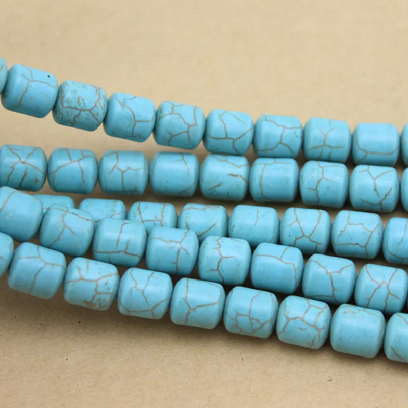 Бусины из натурального камня 8 5 мм * 9 Приблизительно 40 шт.|beads for diy|beads naturalturquoise beads |