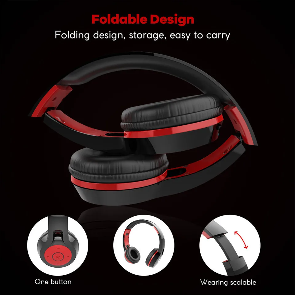 E T 3.5mm Gaming Headphone Stereo Headphone Audio Bluetooth With LED Microphone Mic Headsets PC Laptop Computer Mobile Phone