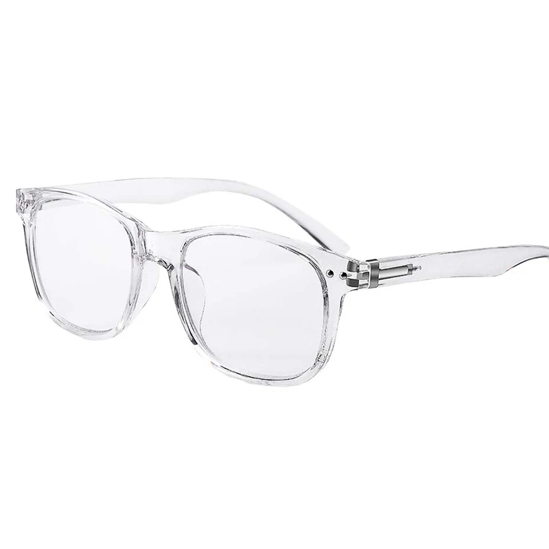 FONHCOO модные очки с защитой от синего излучения синий светильник квадратные очки с защитой от усталости глаз компьютерные игровые очки - Цвет оправы: transparent