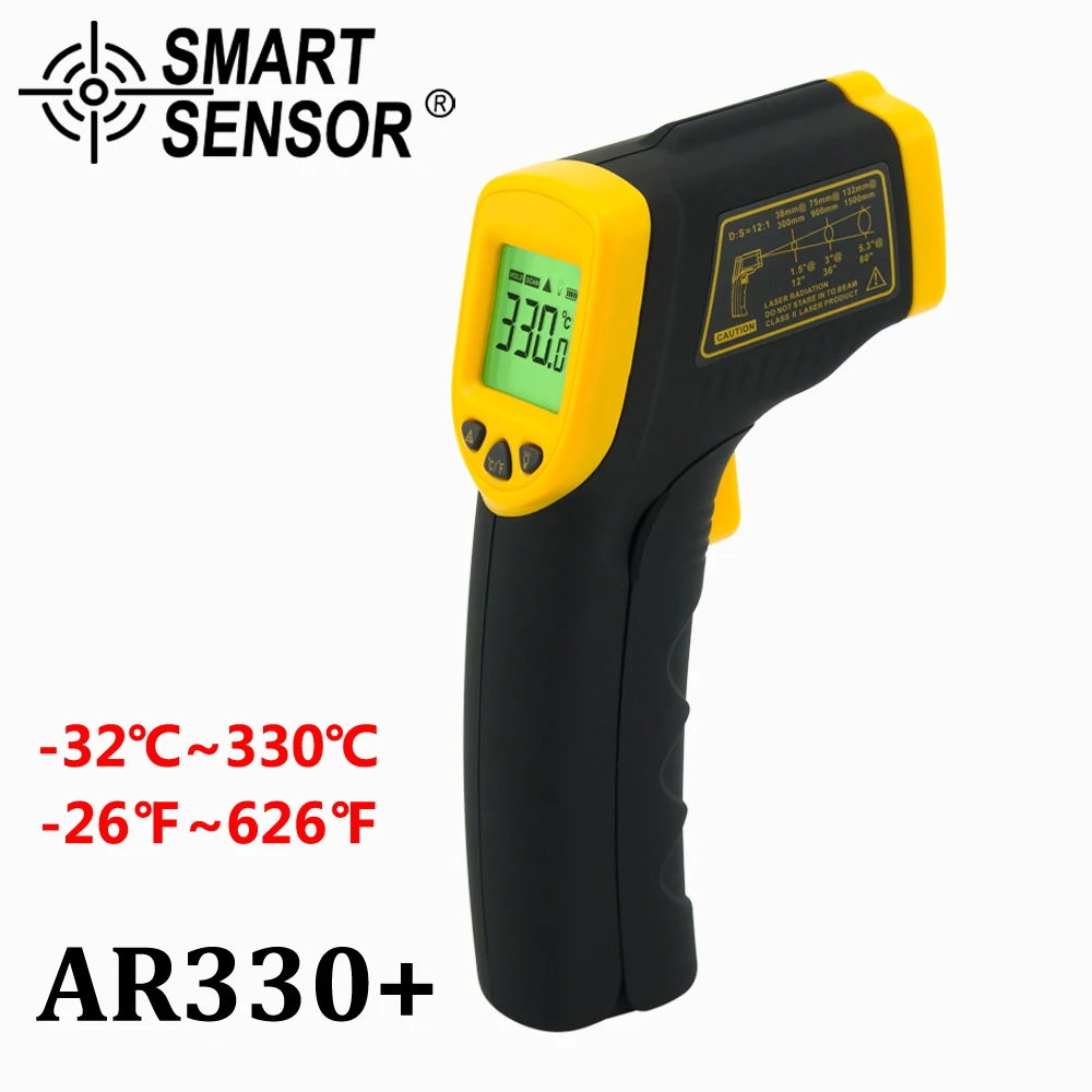 Смарт-датчик цифровой инфракрасный термометр LDC ИК-дисплей AR330 +-32 ~ 330C