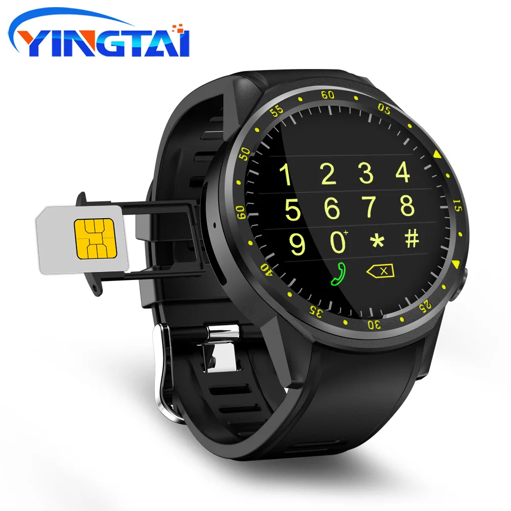 

YINGTAI F1 Smart Watch Sport GPS Camera Support Stopwatch Bluetooth Smartwatch SIM TF Card Wristwatch for Android IOS Phone