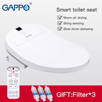 

GAPPO Toilet Seats electric bidet seat cover heated Smart toilet seat lid dry clean toilet intelligent toilet seat cover tapa wc