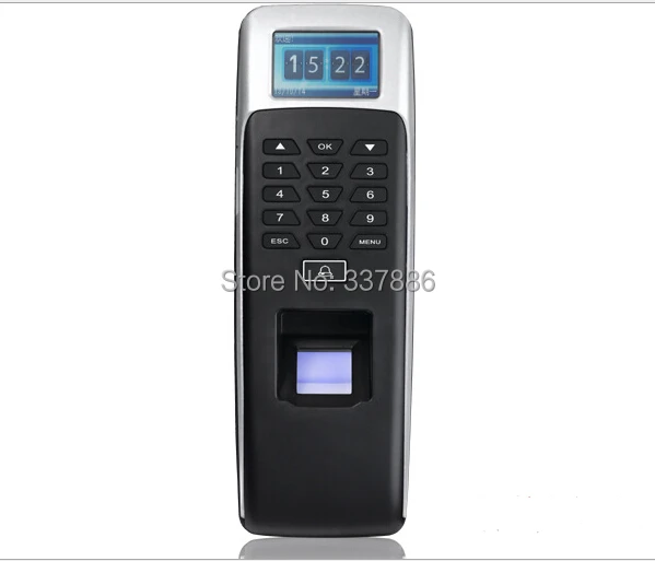 

IP65 biometric access control terminal with  time attendance