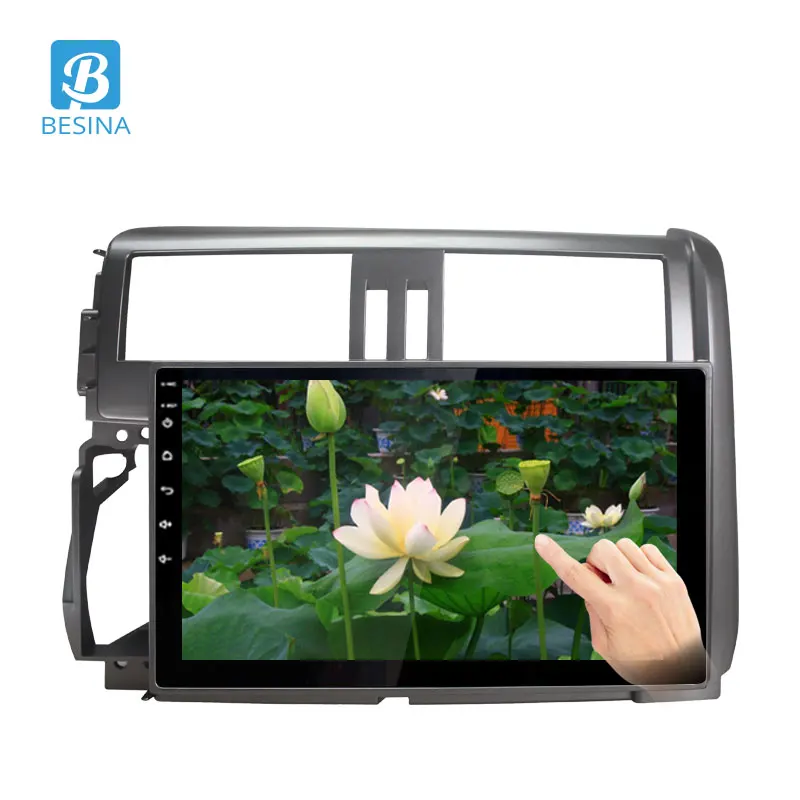 Besina 9 дюймов Android 9,0 Автомагнитола для Toyota Lander Cruiser Prado 150 2010-2013 мультимедийный плеер gps wifi аудио стерео 2G+ 32G