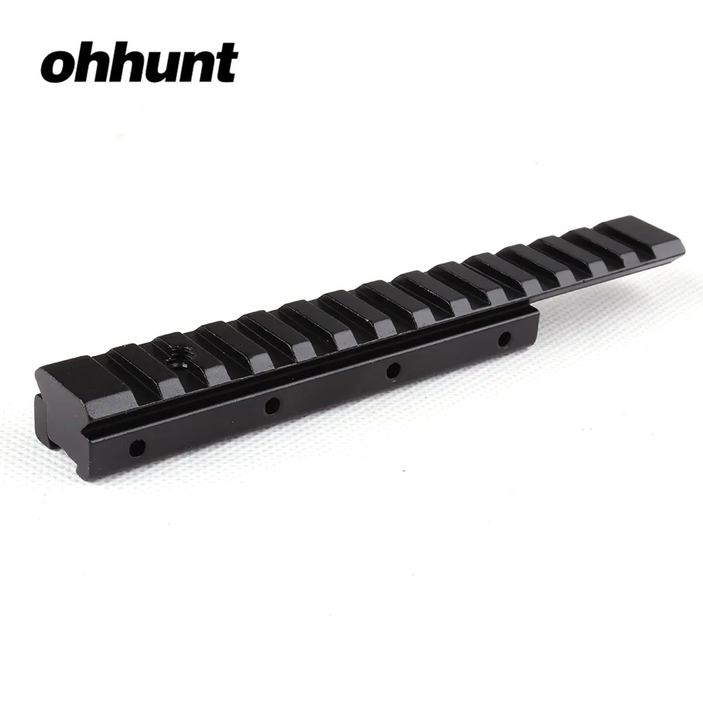 Ohhunt الصيد تمديد السكك الحديدية 11 ملليمتر إلى 20 ملليمتر محول ويفر picatinny السكك نطاق جبل