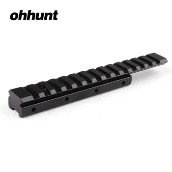 

ohhunt Hunting Extension Dovetail Rail 11mm to 20mm Weaver Picatinny Rail Adapter Scope Mount