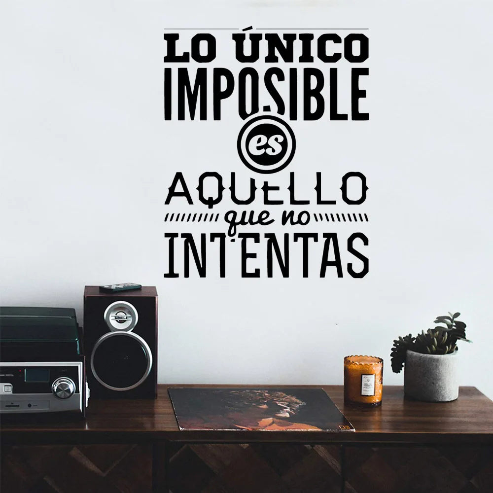 

Free shipping impossible Home Decoration Accessories Living Room Bedroom Home Party Decor Wallpaper adesivi murali