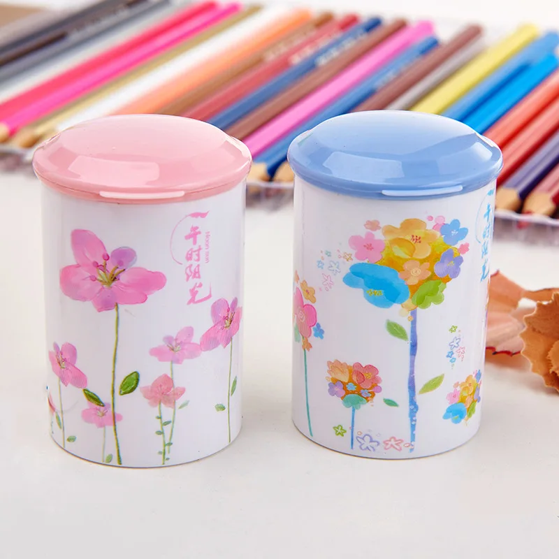 

1PC/set Double Holes Pencil Sharpener Makeup Pencil Sharpener Multi Purpose Mechanical Pencil Knife Office School Cute Supplies