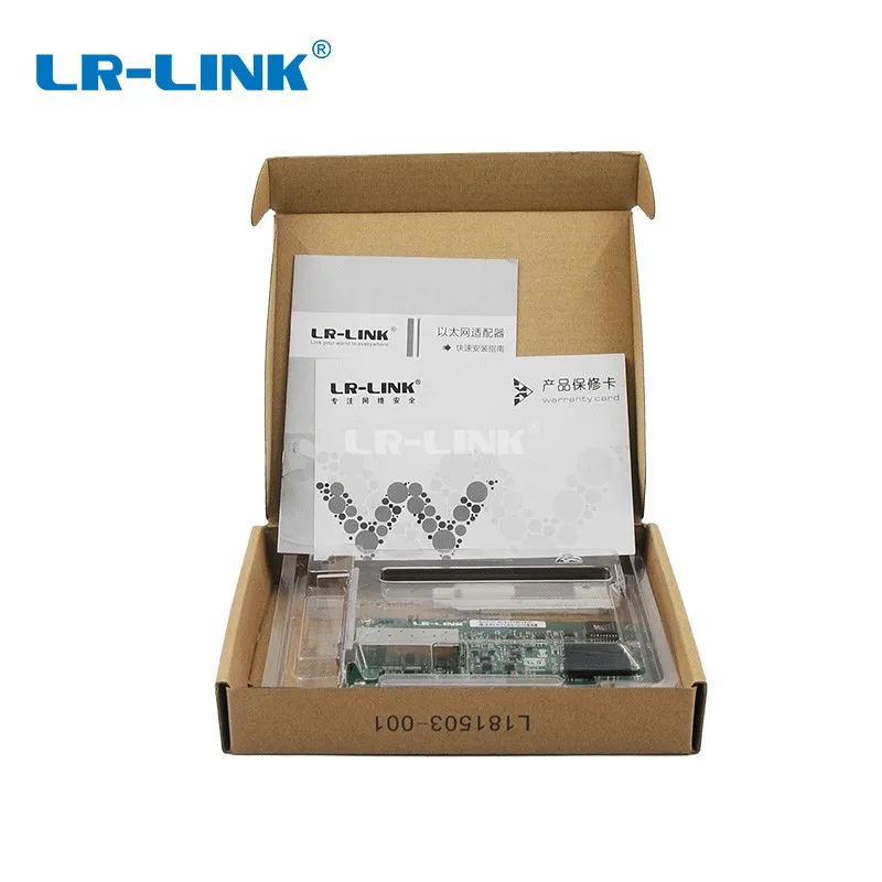 LR-LINK 7210PF-SFP PCI гигабитный сетевой адаптер Ethernet 1000 МБ волоконно-оптическая сетевая карта настольный ПК Intel 82545 NIC