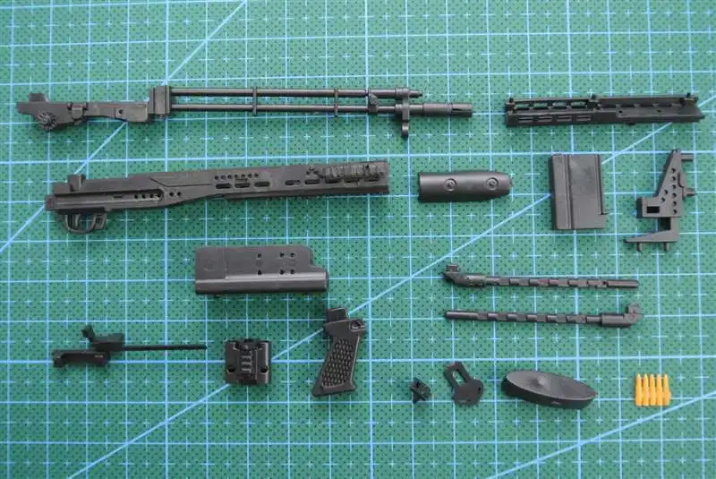 1/6 весы M14BER Игрушечная модель пистолета сборки Пазлы Строительные кирпичи