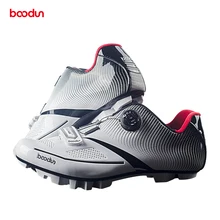 BOODUN, дышащий материал Pro самоблокирующаяся велосипедная обувь MTB шоссейная велосипедная обувь Ультралегкие спортивные гоночные кроссовки Zapatos