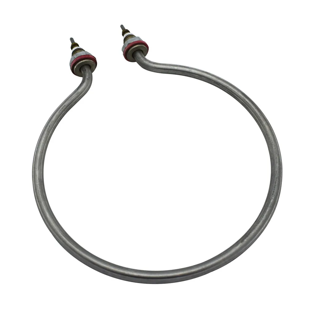 220V 2KW Stainless Steel Boiled Water Heating Element 10mm Tube Dia