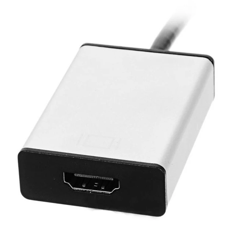 

VGA To HDMI Output 1080P HD + USB Audio TV AV HDTV Video Cable Converter Adapter Supports VGA input: VGA, XGA, SVGA, SXGA a30