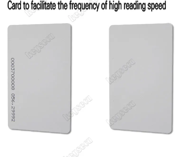 Free Shipping Proximity Smart RFID Card 125KHZ TK4100 EM ID Card EM4100 ISO Standard For Access Control System 3