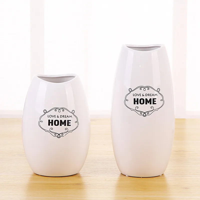 Скандинавские стильные лаконичные Керамические настольные вазы красивые настольные декоративные вазы декоративные для дома белые модные изысканные современные вазы