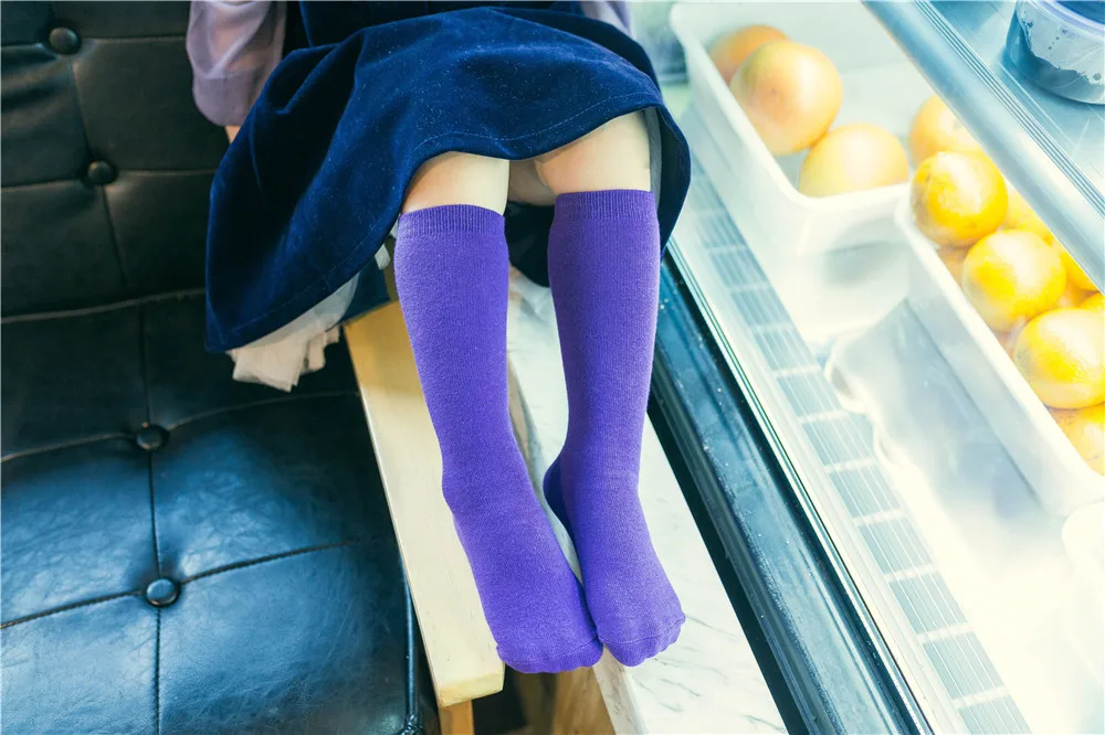 Korea Style Harajuku Candy Cotton Socks Women Cute Short Ankle Socks Yellow Blue Purple Green Red Black Socks For Girls Gift