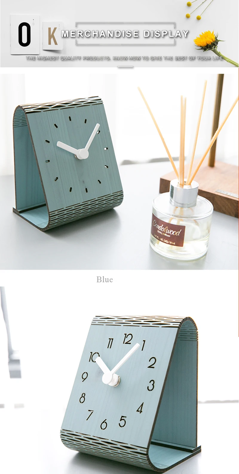 clock retro clock with time projection clock vintage automobile clock alarm clock bedroom clock clock flip watch table table clock vintage table clocks office decoration  (3)