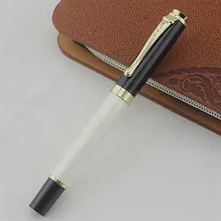 JINHAO 500 белый и черный клип Бренд ролик канцелярские принадлежности школы офисные принадлежности мягкое Написание Шариковая ручка