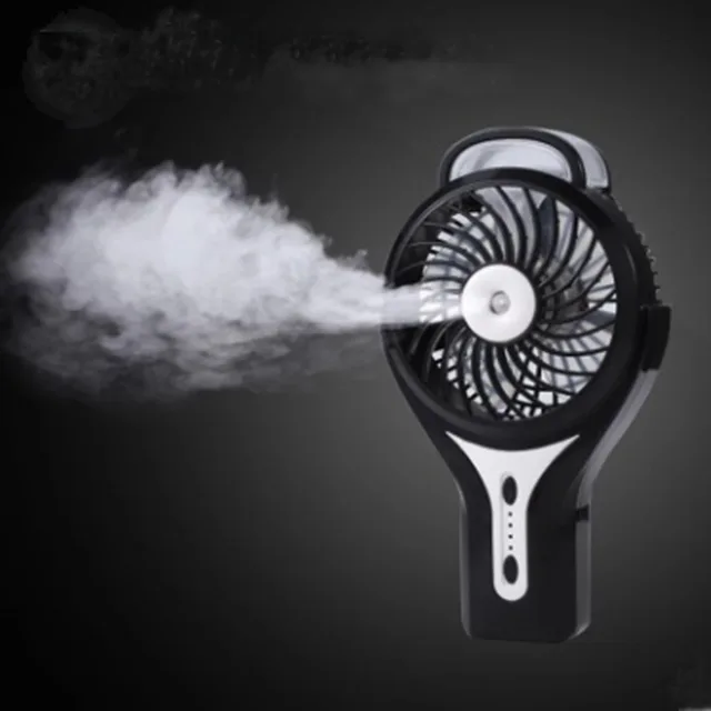 Portable Mini Cooling Fan Hand held Humidifier Misting Fan Water Spray