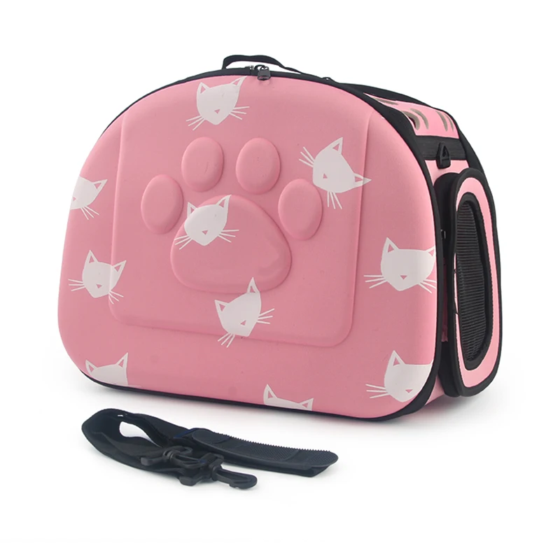 Сумка-переноска для собак с рисунком кошки, переносная сумка для кошек, складная сумка для путешествий, сумка для переноски щенков, сумки для домашних животных на плечо